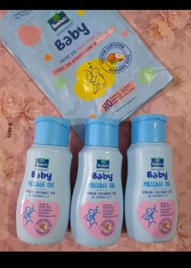 3 Baby Massage Oil Bottle Parachute Advanced