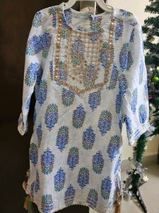 Floral Print Salwar Kameez Suit