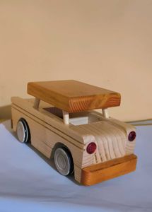 Vintage Wooden Toy Car