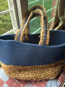 Unique Two-Tone Handbag