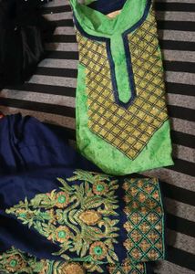 Beautiful Green Blue Suit
