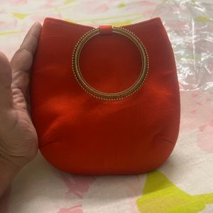 Wedding Batwa | Party Purse Orange New Unused
