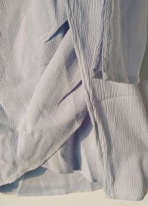 Chic Light Blue Mini Dress