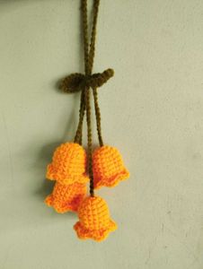 Crochet Flower Hanging Ornament