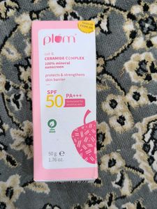Plum Ceramide Complex Sunscreen