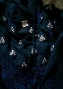 Embroidered long frocks