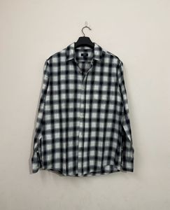 Black &amp; White Checkered Shirt
