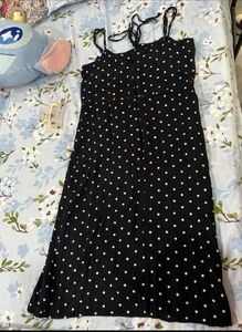 Polka Dot Slip Dress