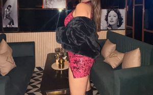 Chic Halter Neck Mini Dress