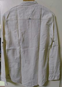 Mandarin Collar Short Kurta Shirt for Men