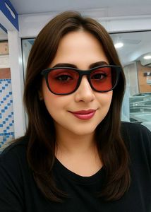 Red Lens Sunglasses