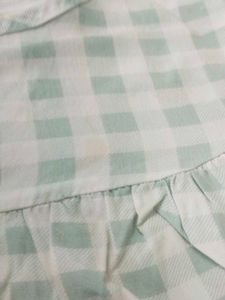 Strawberry Gingham One Piece Night Suit