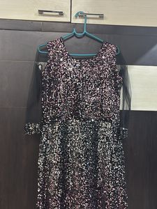 Partywear Sequence Gown