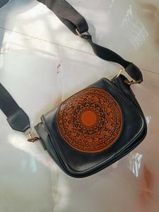 Crossbody Bag with Mandala Design