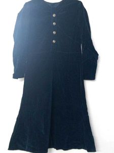 ✨Luxury Velvet Korean Style Dress✨Only At ₹750