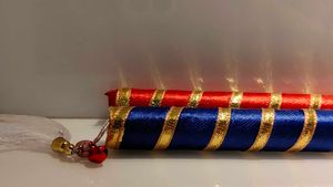 New/Unused  Dandiya For Garba In Attractive Clr.