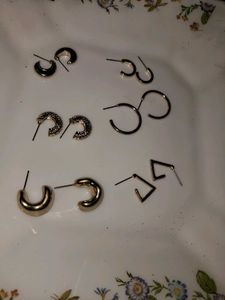 Earring Set Of Six New