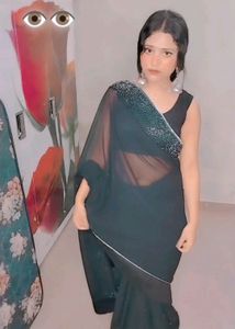 Black Colour Saree Latest Design ...