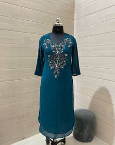Boutique Designer Embroidered Kurta For Women