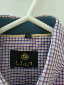 Mens Check Formal Full Sleeves Shirt