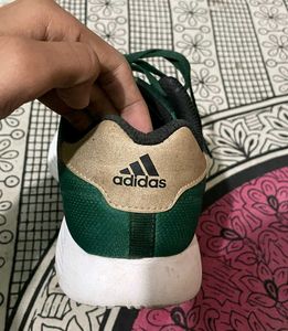 Adidas Green Running Shoes 10 /10 con