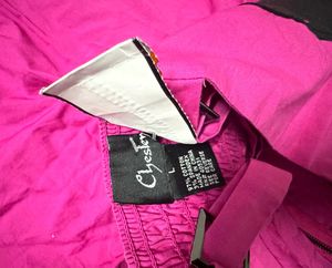 Magenta Fuchsia Smocked Jumper Dress
