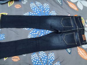 Denim Ribbed Jean For Women