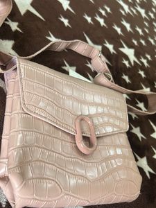 Stylish Pink Crossbody Bag