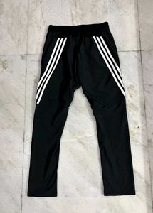 ADIDAS BLACK 3 STRIPES WOMEN TRACKPANTS SIZE S