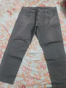 Stylish Grey Denim Jeans