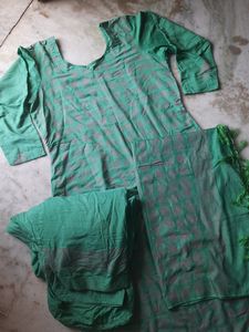 Kurta Salvar And Duppata Set