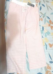 Pink Checkered Pants