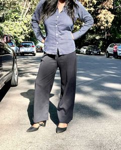 Striped Button-Down Shirt