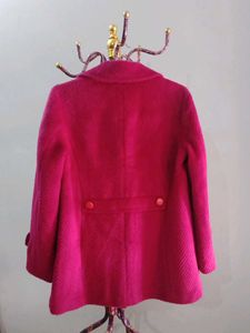 Pink Buttoned Coat