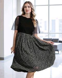 Stylish Fit &amp; Flare Dress