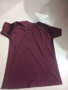 Burgundy Signature Tee