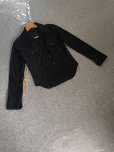 Black Suede Shirt 🔥