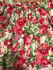 Forever 21 Floral Skirt In Size M