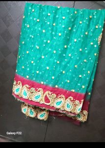 Heavy Net Saree