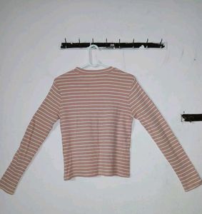 Striped Long Sleeve Top