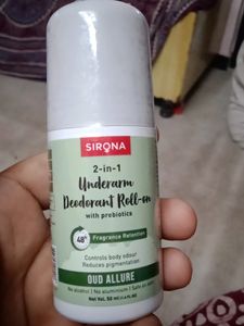 Sirona 2in1 Underarm Deodorant Roll On Uad Allure