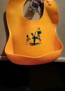 LuvLap Silicone Baby Bib