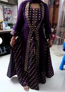 Top Skirt With Shrug And Dupatta