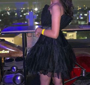 BLACK PARTY WEAR DRESS