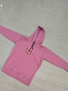 Pink Hoodie Top