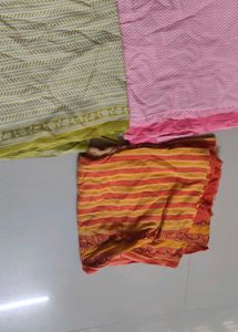 Set Of 5 Dupattas , Jaipuri Cotton With Prints