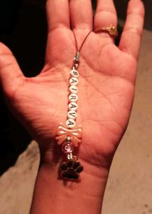 Personalized Beaded Keychain