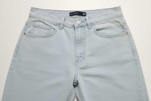 Light Wash Cargo Jeans