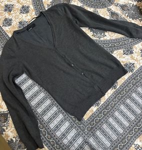 Vero Moda Gray Knit Cardigan