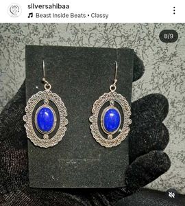 Elegant Dangle Earrings Silver